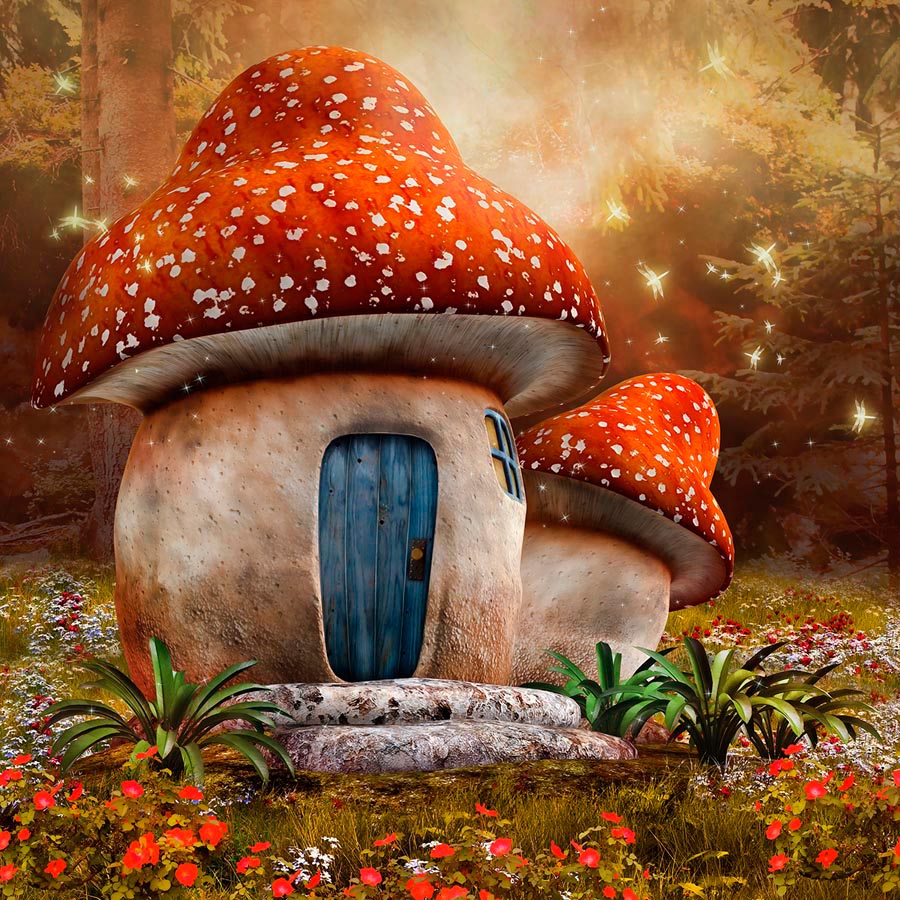 Фотообои Сказочный гриб