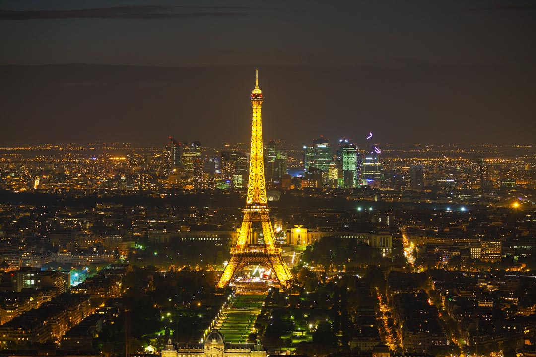 Фотообои ночной Париж