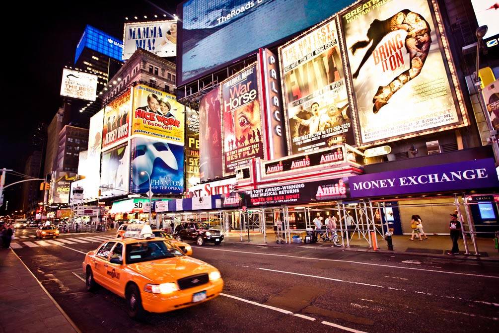 Фотообои Реклама, такси, New York