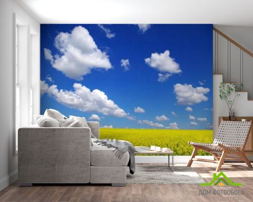 выбрать Фотообои Цвет и небо Фотообои Фотообои Природа: горизонталная, горизонтальная, голубой ориентация на стену