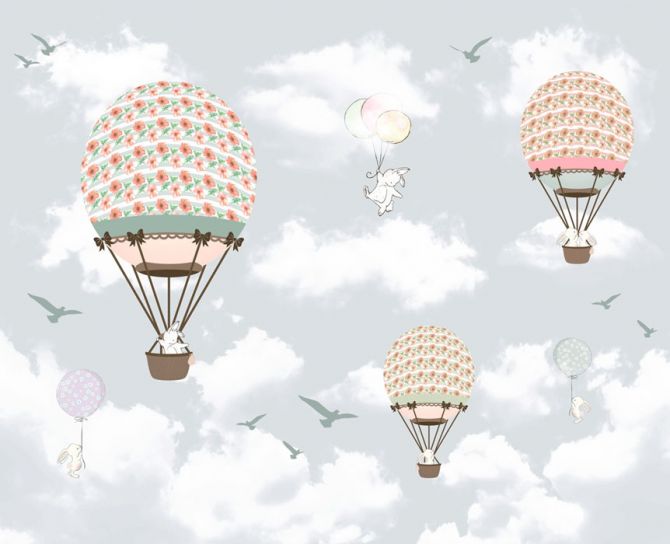 Фотообои Воздушные шары
