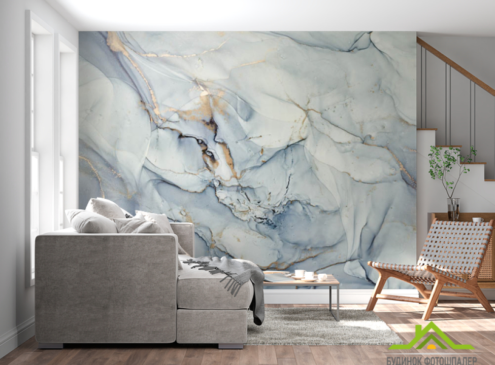 выбрать Фотообои Серый fluid art Каталог фотообоев на стену