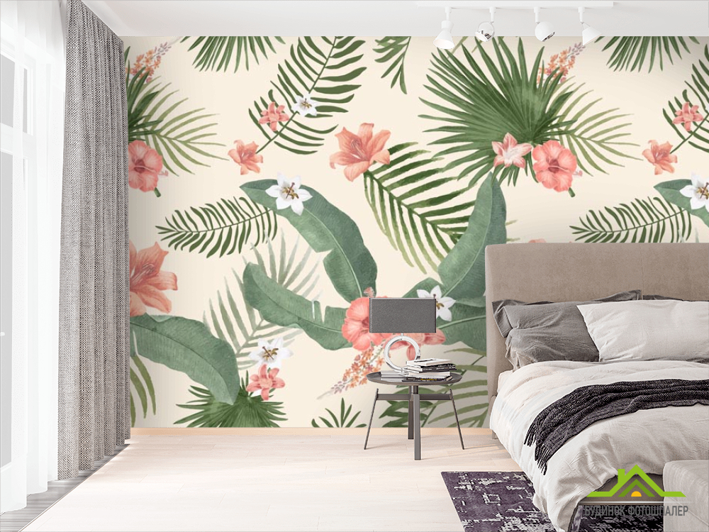 Фотообои Принт тропики