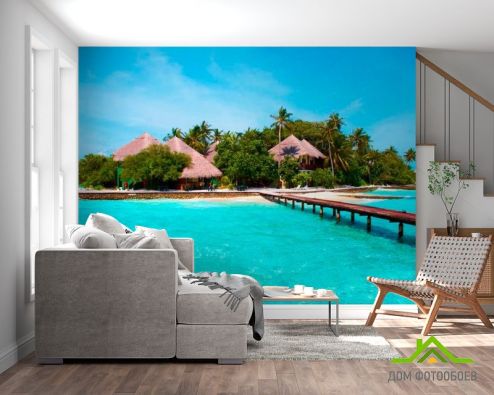 выбрать Фотообои Мальдивские острова Фотообои мальдивы на стену