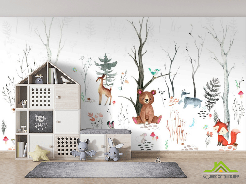 Фотошпалери Тварини в лісі