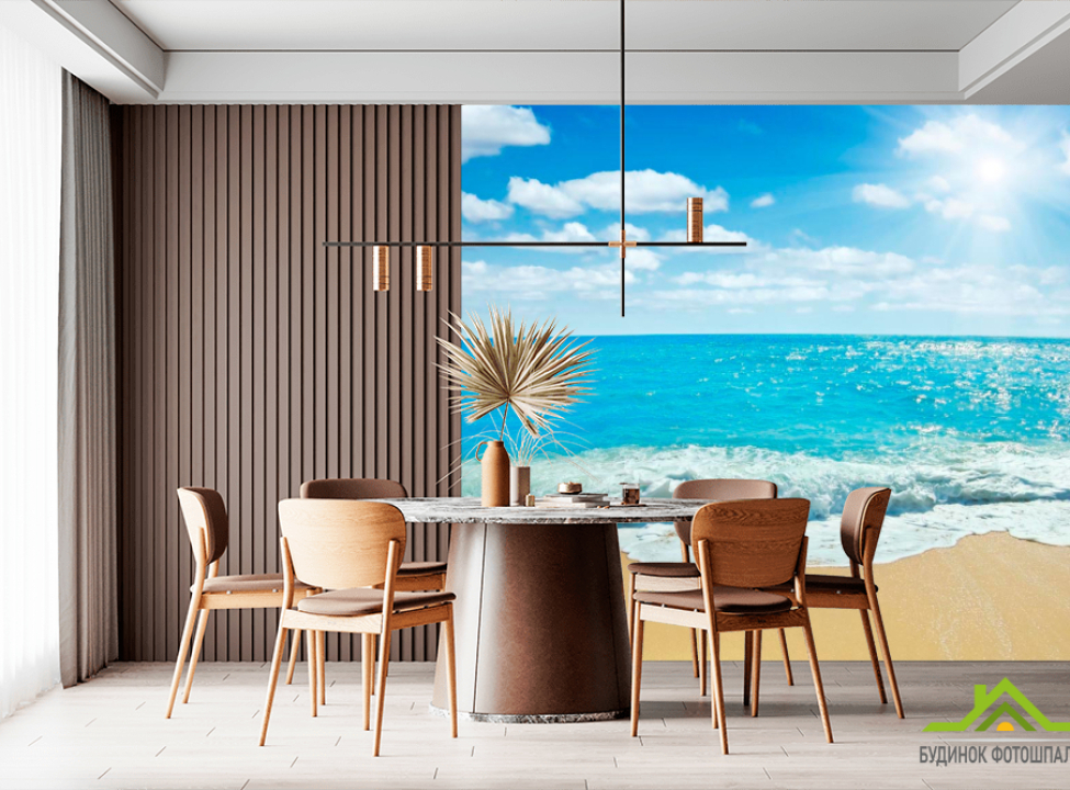 выбрать Фотообои Пена Фотообои Море на стену