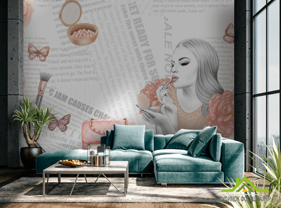 выбрать Фотообои Для салона красоты Каталог фотообоев на стену
