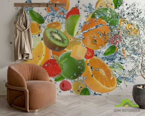 выбрать Фотообои Яркие фрукты Фотообои Еда и напитки на стену