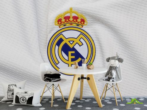 выбрать Фотошпалери нашивка Real Madrid Дитячі фотообої на стіну
