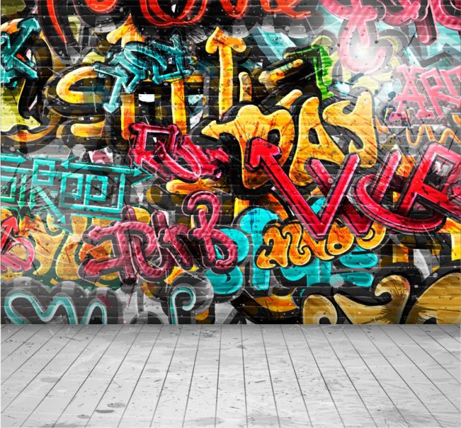 Фотообои графити