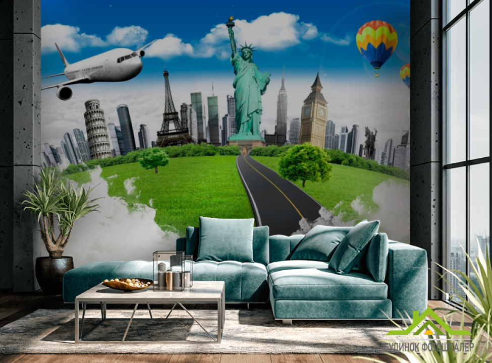 выбрать Фотошпалери Архітектура, забудова, дорога Каталог фотошпалер на стіну