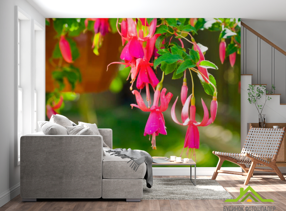 выбрать Фотошпалери Малинові дзвоники Каталог фотошпалер на стіну