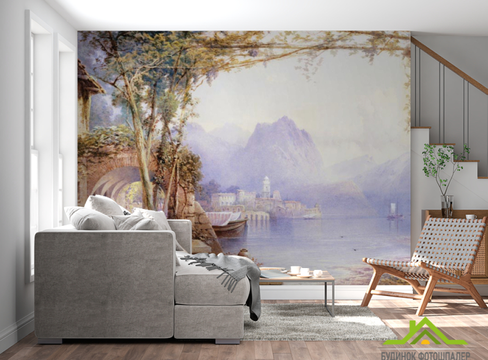 выбрать Фотошпалери Гори, човни, люди Каталог фотошпалер на стіну