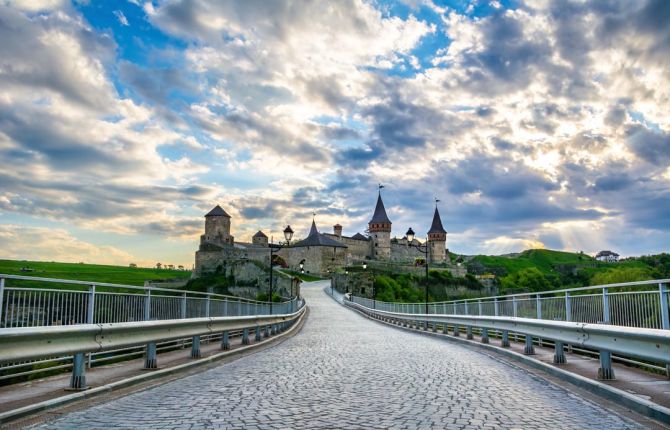Фотообои Каменец-Подольский замок