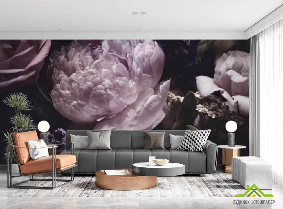 выбрать Фотошпалери Вінтажний букет Каталог фотошпалер на стіну