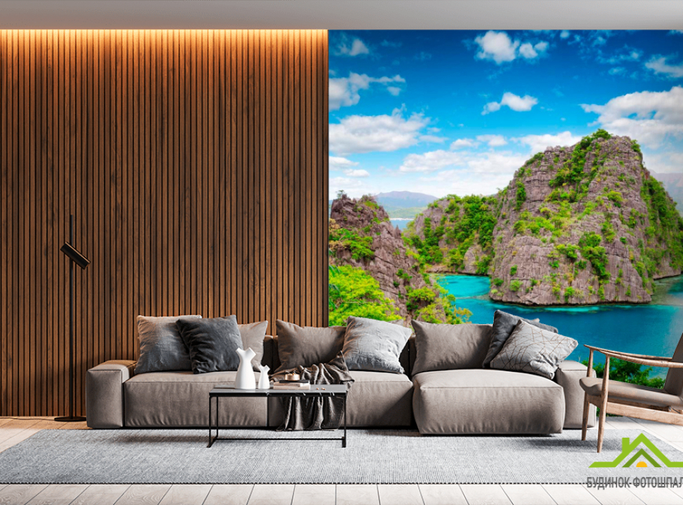 выбрать Фотошпалери Гори в зелені Каталог фотошпалер на стіну