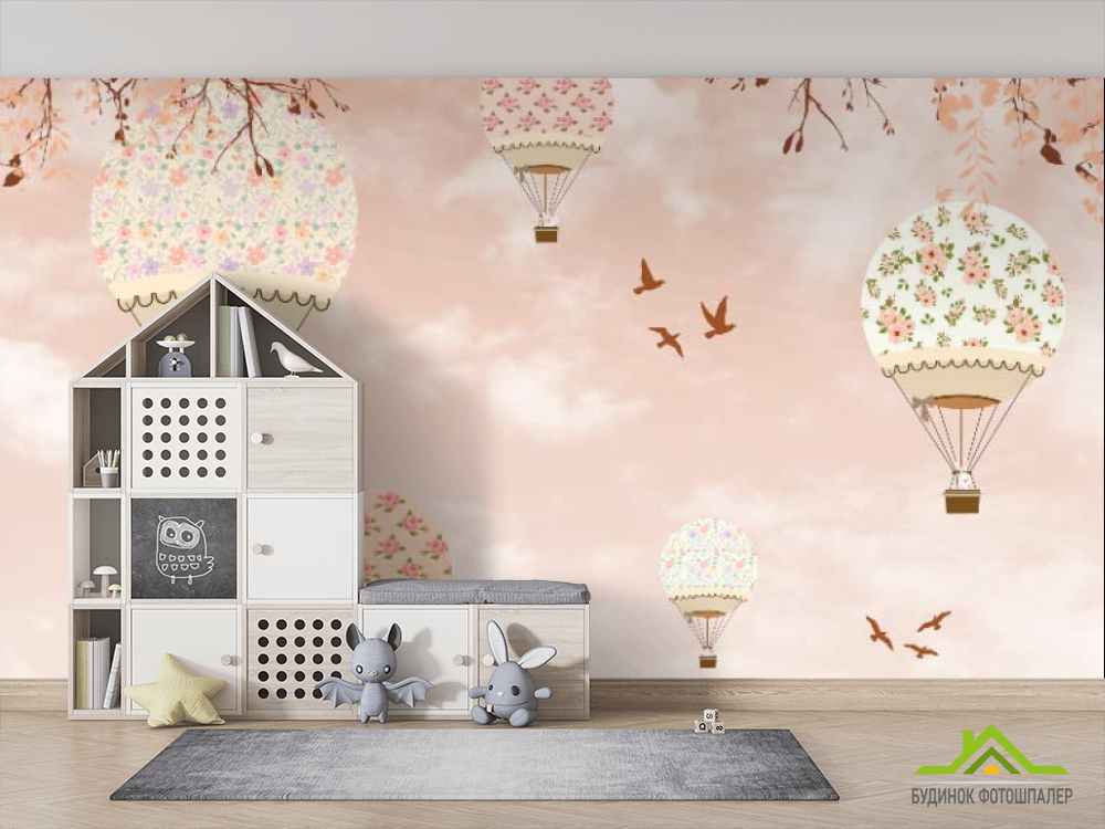 Фотообои Воздушные шары