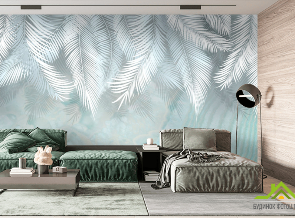 выбрать Фотошпалери світлі листя на стіну Каталог фотошпалер на стіну
