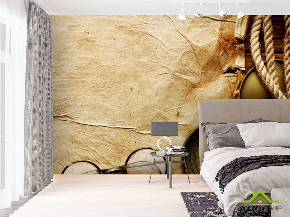 Фотошпалери Компас і окуляри