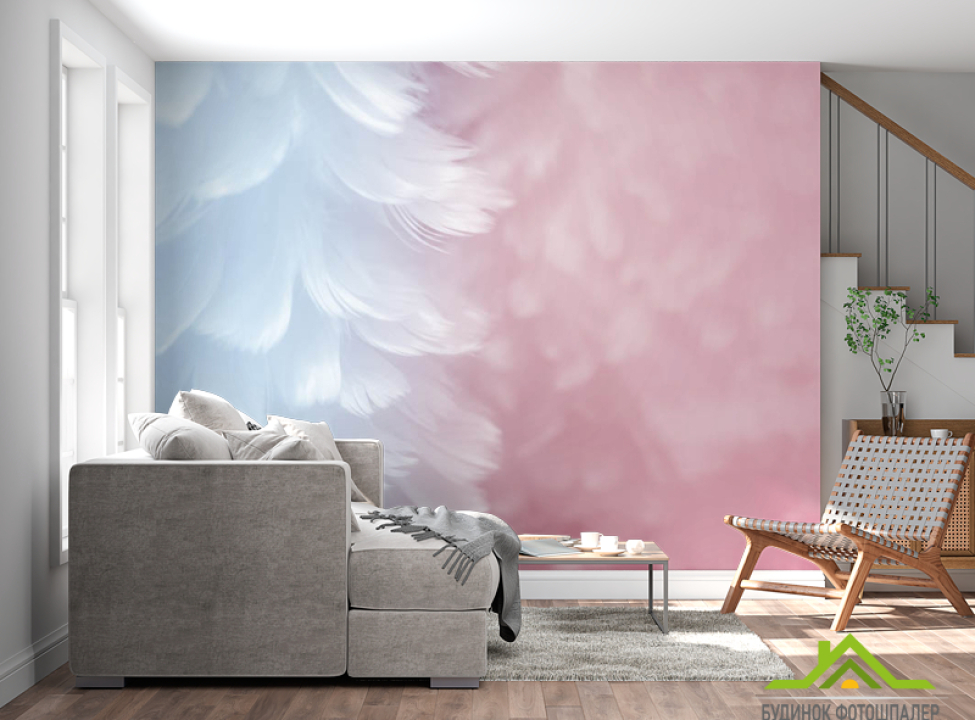 выбрать Фотообои Розовые перья Каталог фотообоев на стену