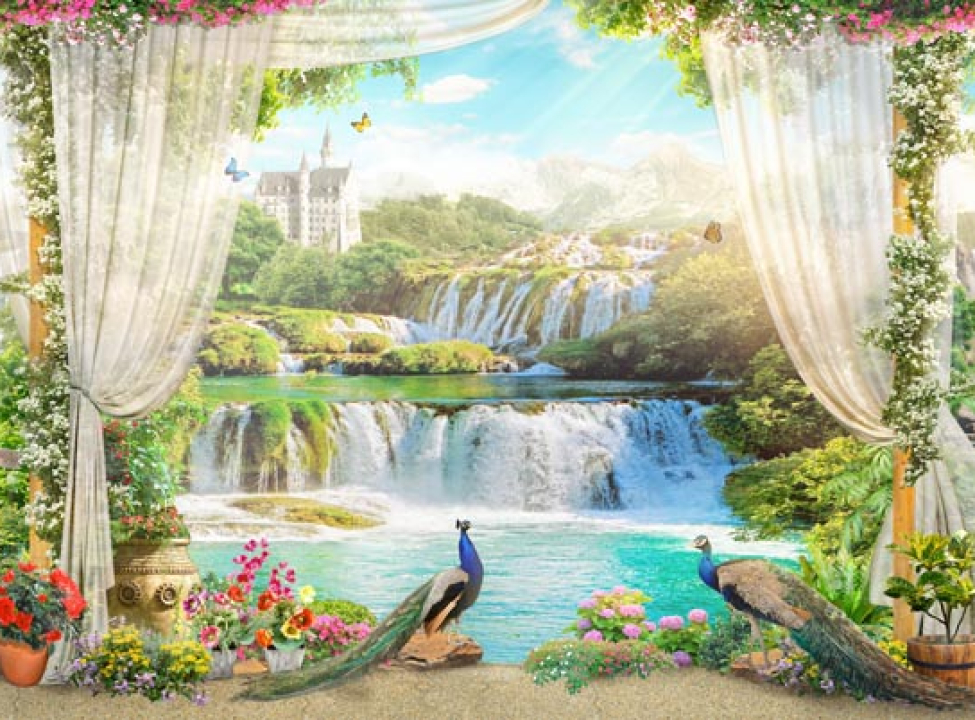 выбрать Фотообои Водопад Каталог фотообоев на стену