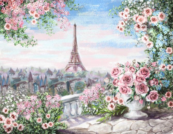 Фотообои Романтичный Париж