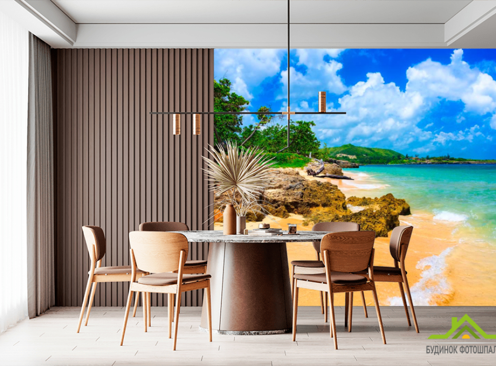 выбрать Фотообои Камни в море Каталог фотообоев на стену