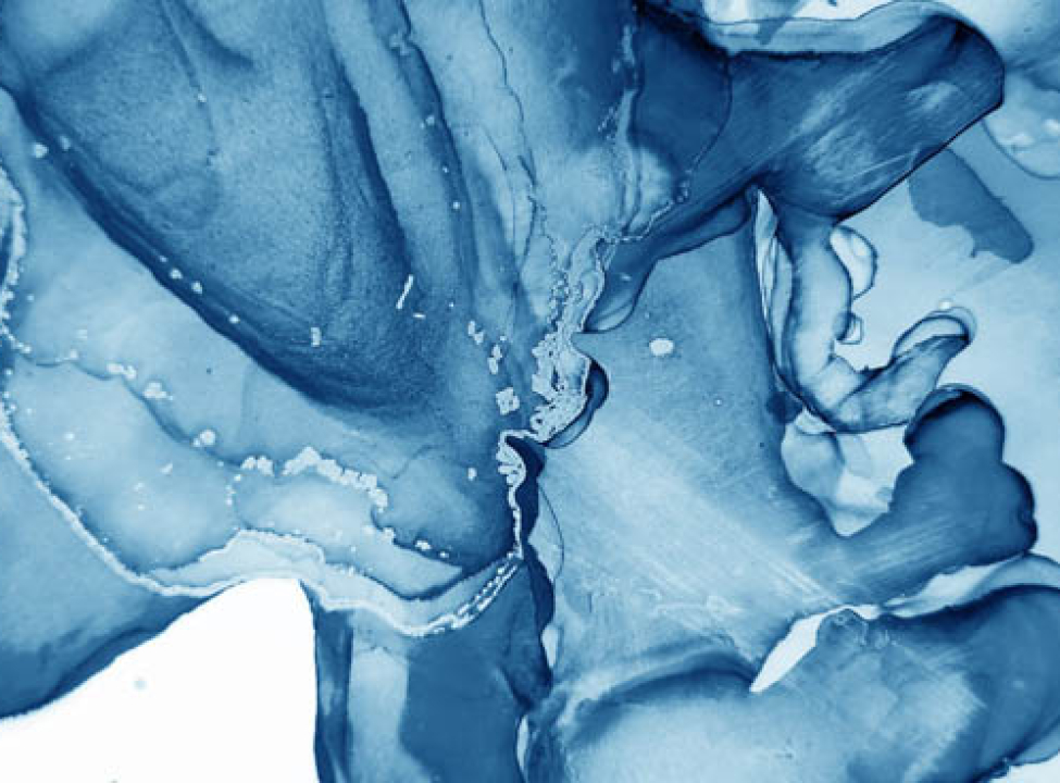 выбрать Фотообои Синие разводы флюид Фотообои Fluid art на стену