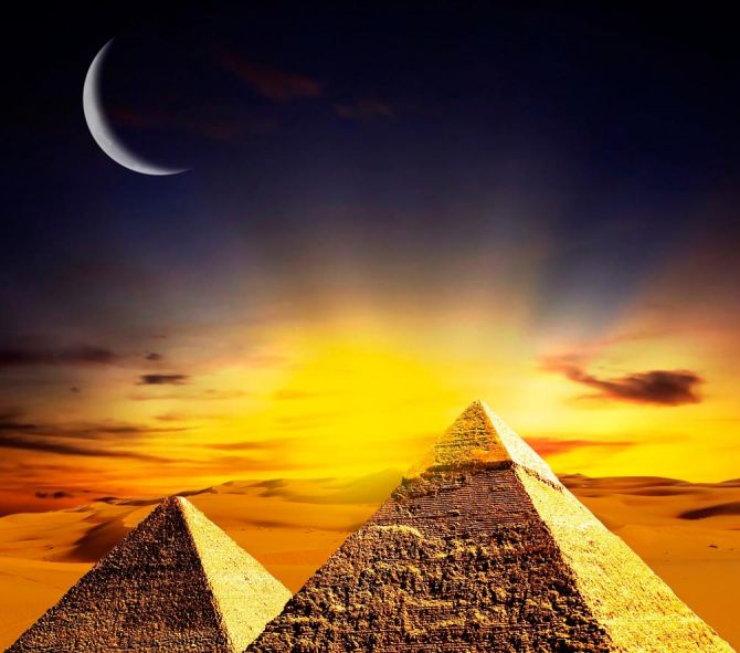 Фотошпалери Єгипетські піраміди