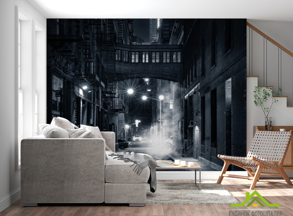 выбрать Фотошпалери Нічний провулок Каталог фотошпалер на стіну