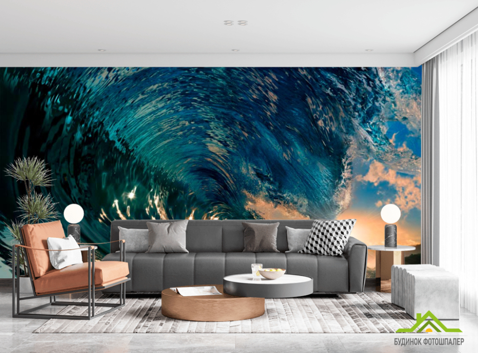 выбрать Фотошпалери На гребені хвилі Фотошпалери Море на стіну
