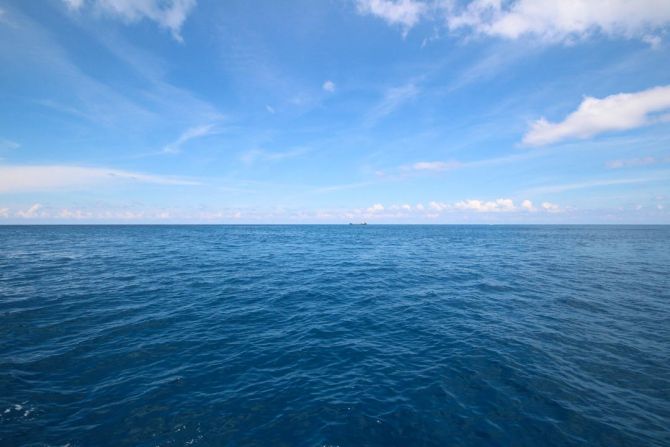 Фотошпалери Море, небо і горизонт