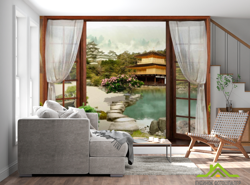 выбрать Фотообои Вид с окна Каталог фотообоев на стену