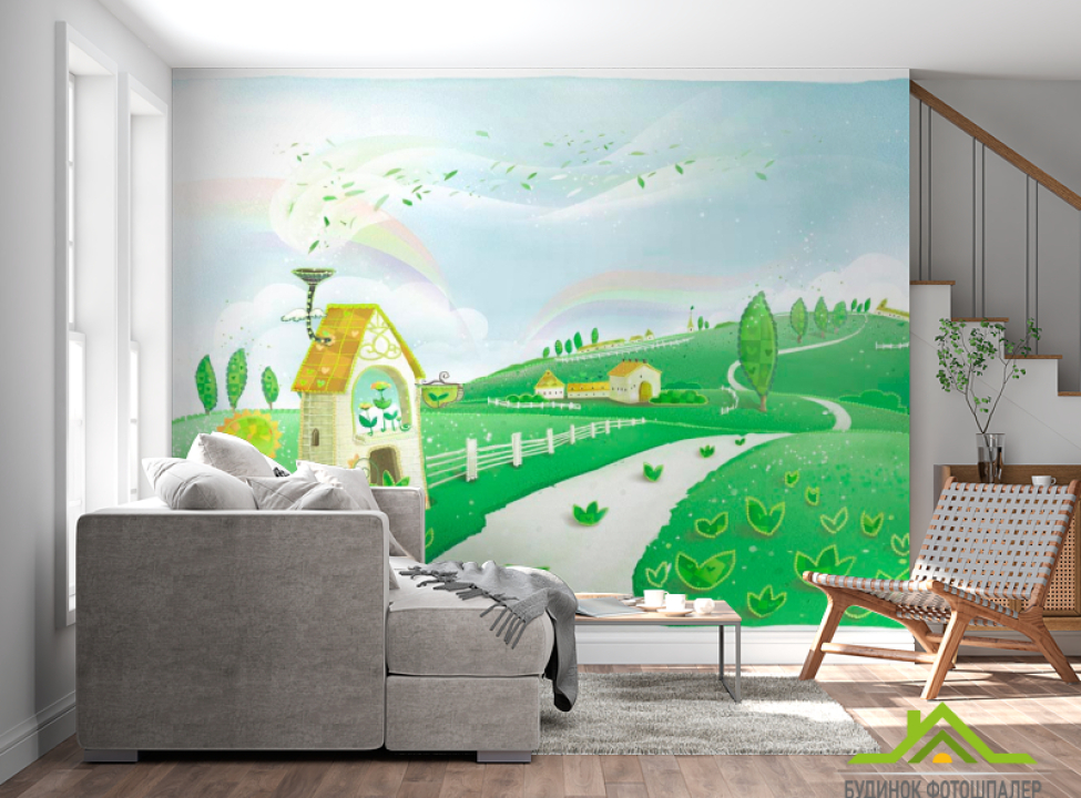 выбрать Фотошпалери Казкова ферма Каталог фотошпалер на стіну