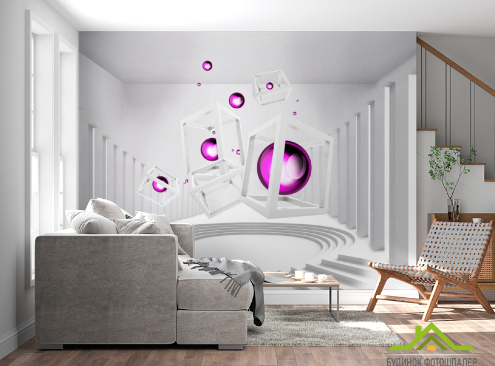выбрать 3д фотообои 3 д Комната Каталог фотообоев на стену