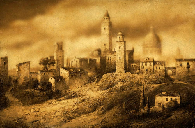 Фотошпалери Старовинне місто