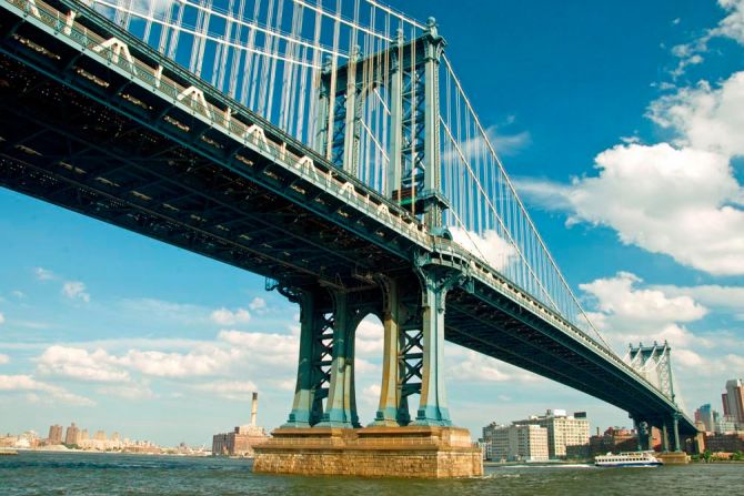 Фотообои Могучий мост в Нью Йорке