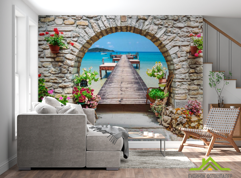 выбрать Фотообои Арка Каталог фотообоев на стену