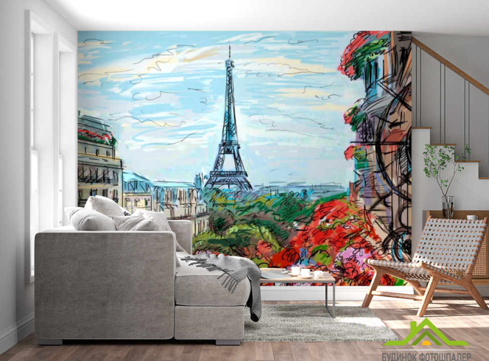выбрать Фотошпалери Париж Каталог фотошпалер на стіну