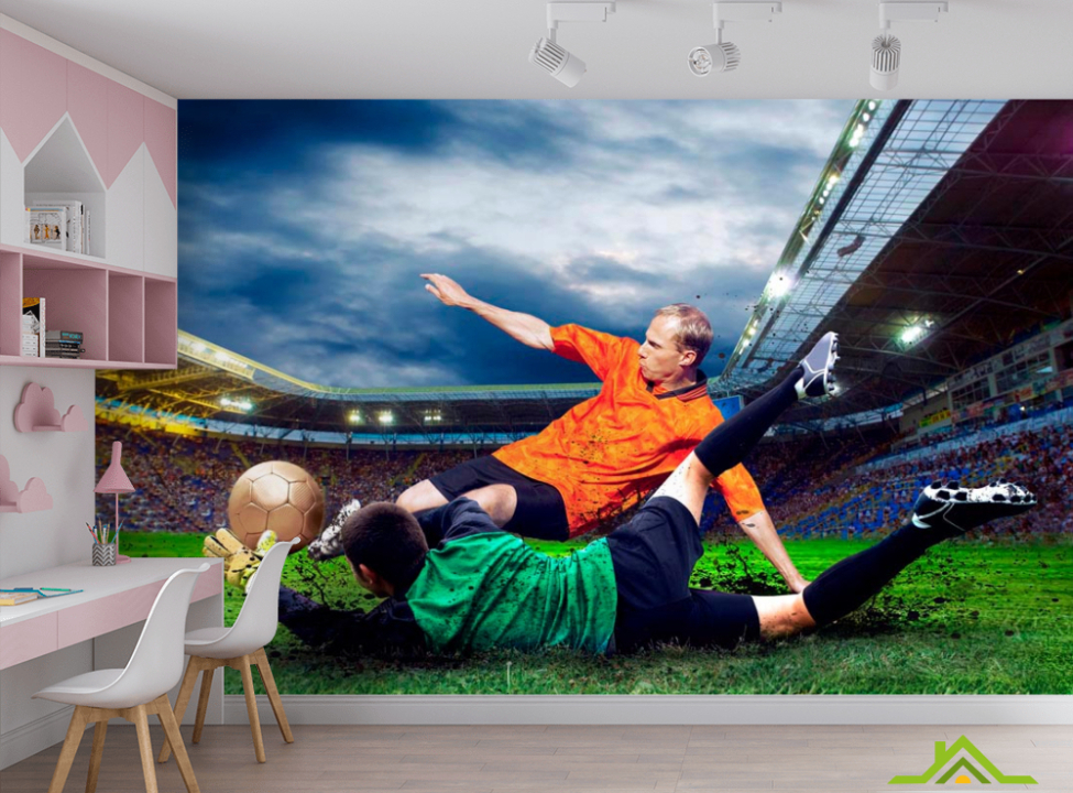 выбрать Фотошпалери На футбольному полі Каталог фотошпалер на стіну