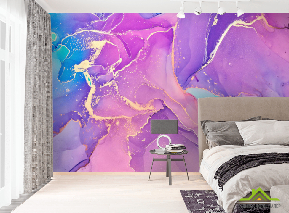 выбрать Фотошпалери яскравий мармур Фотошпалери Fluid art на стіну