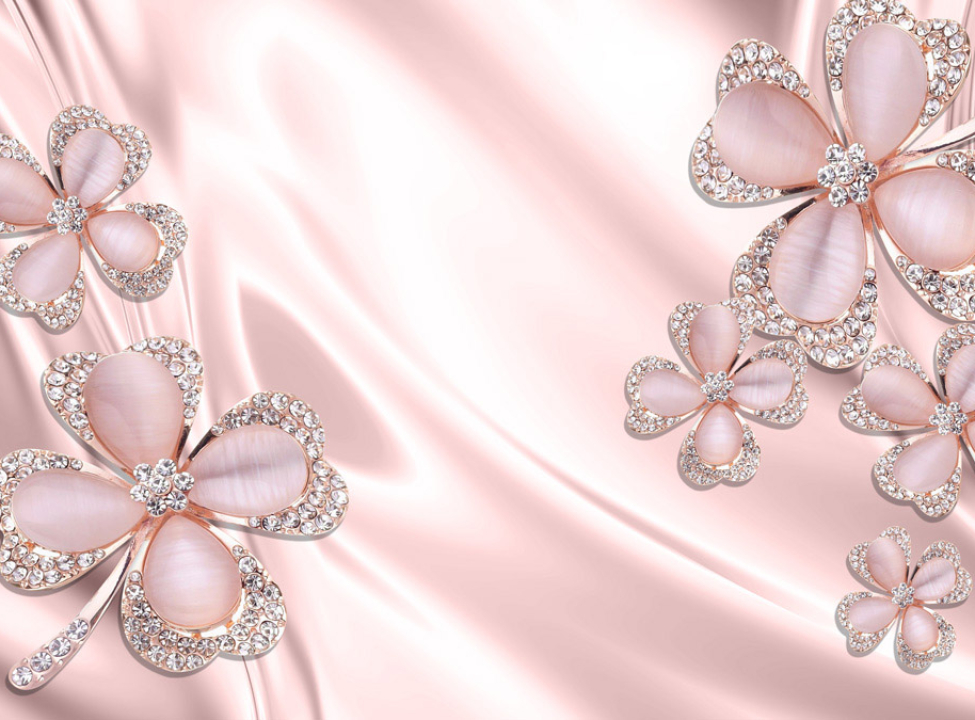 выбрать Фотошпалери Рожеві брошки Каталог фотошпалер на стіну