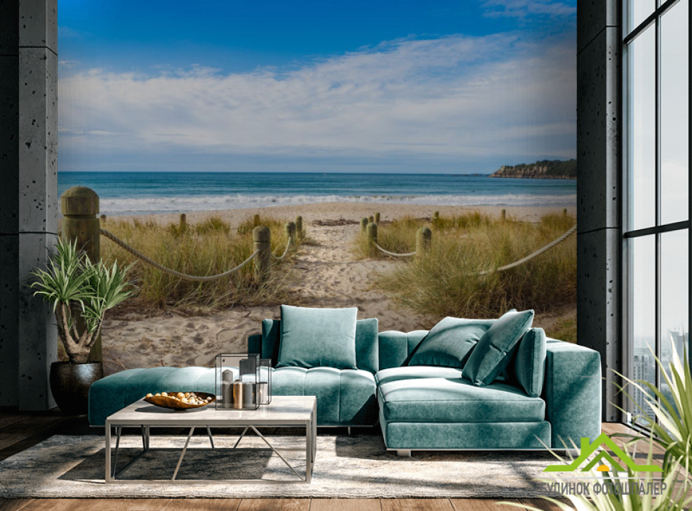 выбрать Фотообои Песочный берег моря Фотообои Море на стену