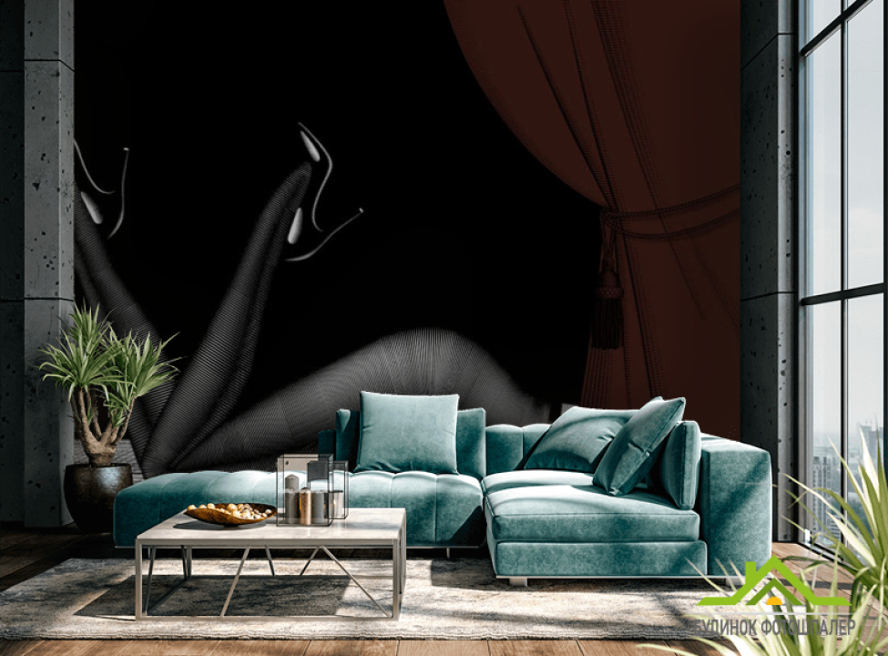 выбрать Фотообои Женские ножки в колготках Каталог фотообоев на стену