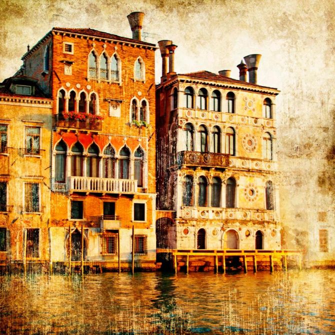 Фотошпалери Будинок у Венеції
