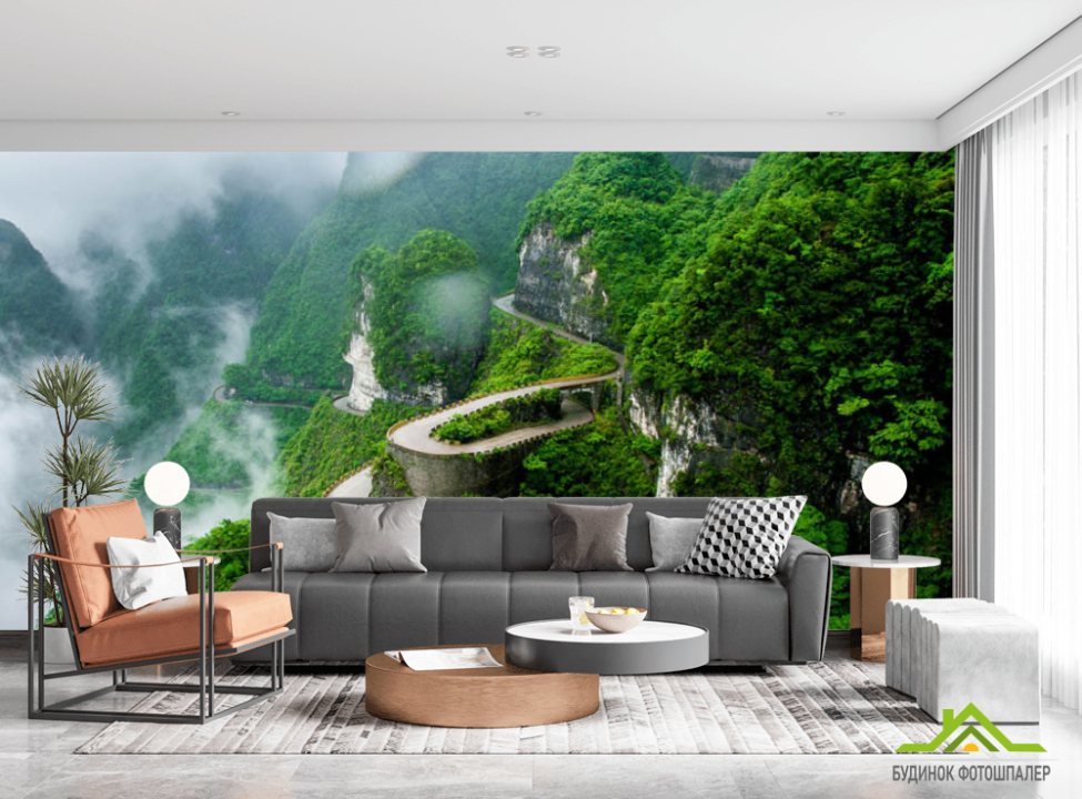 выбрать Фотошпалери серпантин Каталог фотошпалер на стіну