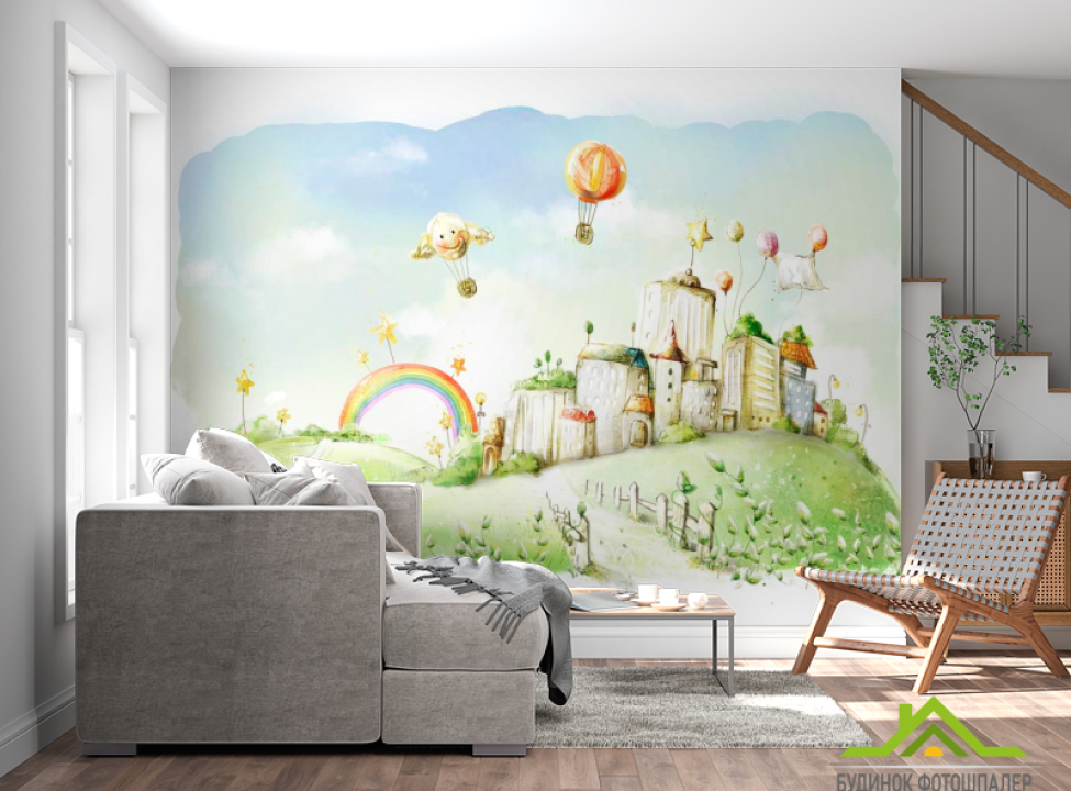 выбрать Фотошпалери Повітряні кулі Каталог фотошпалер на стіну