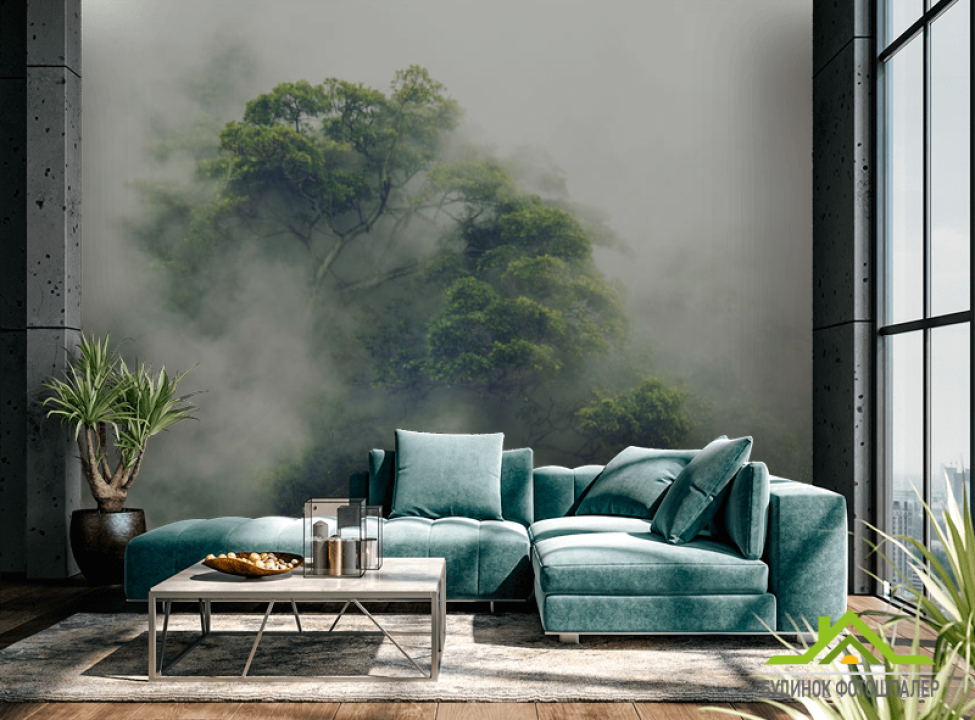 выбрать Фотообои Тропики в тумане Каталог фотообоев на стену