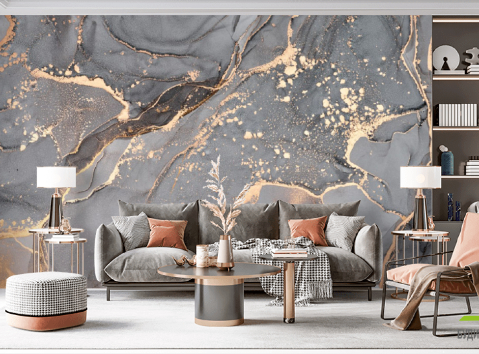 выбрать Фотошпалери сірий мармур Каталог фотошпалер на стіну