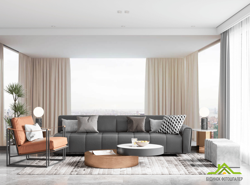 выбрать Фотошпалери Вид з вікна на сучасне місто Каталог фотошпалер на стіну